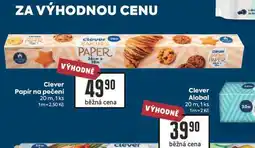 Billa Clever Papír na pečení 20 m nabídka