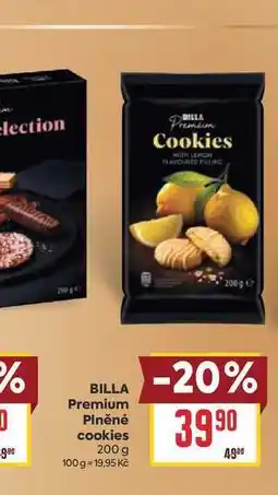 Billa BILLA Premium Plněné cookies nabídka