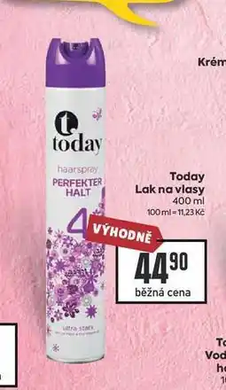 Billa Today Lak na vlasy nabídka