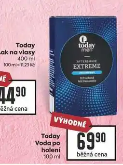 Billa Today Voda po holení nabídka