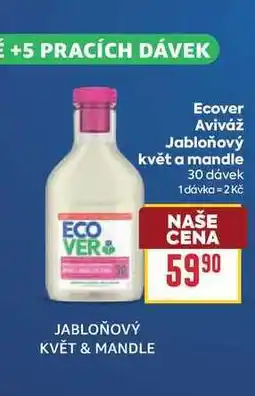 Billa Ecover Aviváž Jabloňový květ a mandle 30 dávek nabídka