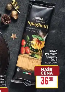 Billa BILLA Premium Špagety nabídka