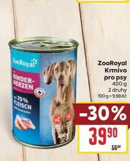 Billa ZooRoyal Krmivo pro psy nabídka