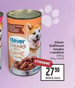 Billa Clever Zvěřinové kousky v omáčce nabídka
