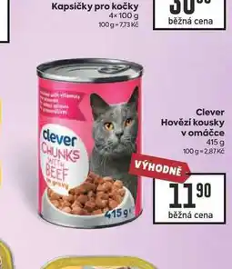 Billa Clever Hovězí kousky v omáčce nabídka