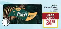 Billa Velvet Kapesníky box 90 ks nabídka