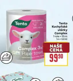 Billa Tento Kuchyňské utěrky Complex 1 role nabídka