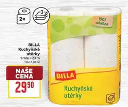 Billa BILLA Kuchyňské utěrky 1 role nabídka