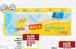 Billa BILLA Toaletní papír 207 m nabídka