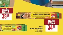 Billa Fino Papír na pečení 16 archů nabídka