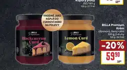 Billa BILLA Premium Lemon Curd citronový, černý rybiz nabídka