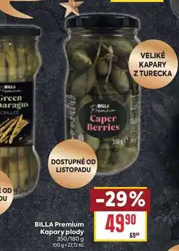 Billa BILLA Premium Kapary plody 350/180 g nabídka