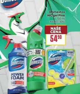 Billa Domestos WC gel Pine nabídka
