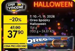 Tesco Oreo Spooky Halloween nabídka