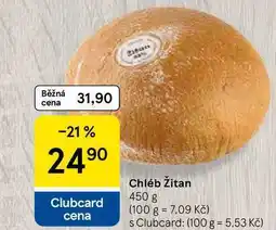 Tesco Chléb Žitan nabídka