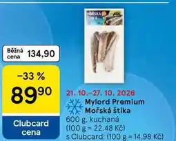 Tesco Mylord Premium Mořská štika, 600 g, kuchaná nabídka