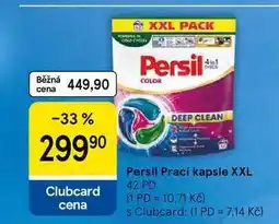 Tesco Persil Prací kapsle XXL, 42 PD nabídka
