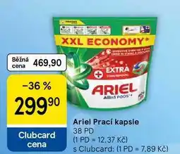 Tesco Ariel Prací kapsle, 38 PD nabídka