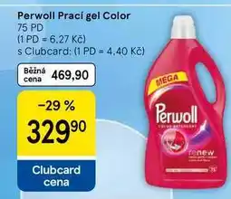 Tesco Perwoll Prací gel Color, 75 PD nabídka