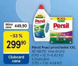Tesco Persil Prací prostředek XXL, 42-66 PD, více druhů nabídka