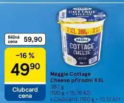Tesco Meggle Cottage Cheese přírodní XXL nabídka