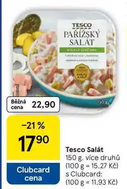 Tesco Tesco Salát, 150 g, více druhů nabídka