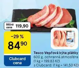 Tesco Tesco Vepřová kýta plátky nabídka