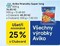 Tesco Aviko Hranolky Super long nabídka