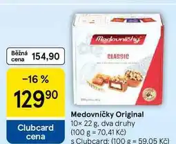 Tesco Medovníčky Original nabídka