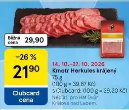 Tesco Kmotr Herkules krájený nabídka