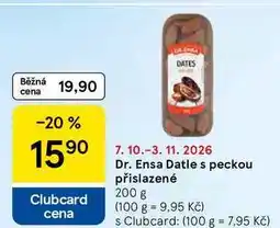 Tesco Dr. Ensa Datles peckou přislazené nabídka