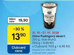 Tesco Olma Pudingový dezert, 200 g, více druhů nabídka