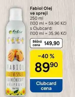Tesco Fabiol Olej ve spreji nabídka