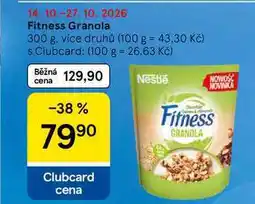 Tesco Fitness Granola, 300 g, více druhů nabídka