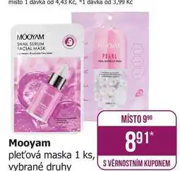 Teta Mooyam pleťová maska 1 ks, vybrané druhy nabídka