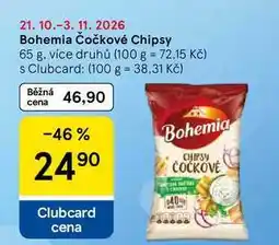 Tesco Bohemia Čočkové Chipsy nabídka