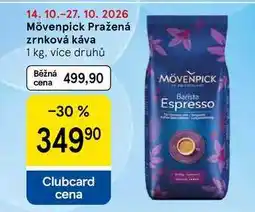 Tesco Mövenpick Pražená zrnková káva nabídka