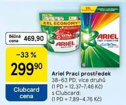 Tesco Ariel Prací prostředek, 38-63 PD nabídka