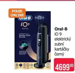 Teta Oral-B i0 9 elektrický zubní kartáčky černý nabídka