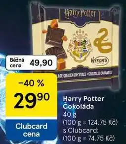 Tesco Harry Potter Čokoláda nabídka