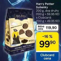 Tesco Harry Potter Sušenky nabídka