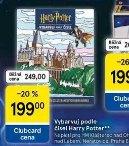 Tesco Vybarvuj podle čísel Harry Potter nabídka
