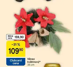 Tesco Věnec květinový 35 cm nabídka