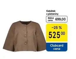 Tesco Kabátek z pleteniny nabídka