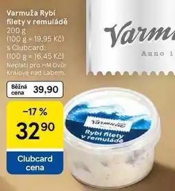 Tesco Varmuža Rybí filety v remuládě nabídka