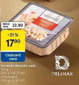 Tesco Varmuža Mexický salát nabídka