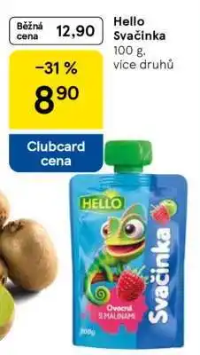 Tesco HELLO Svačinka nabídka