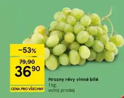 Tesco HROZNY RÉVY VINNÉ BÍLÉ nabídka