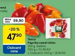 Tesco Tesco Paprika sweet bites nabídka