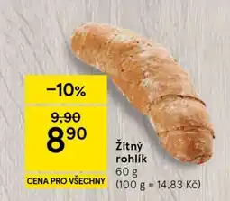 Tesco Žitný rohlík nabídka